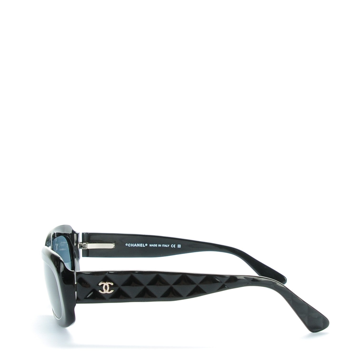 Chanel Quilted Sunglasses 5094 Black 2 of 6