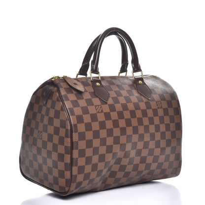 Louis Vuitton Damier Ebene Speedy 30 3 of 7