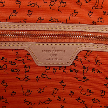 Louis Vuitton Catogram Neverfull MM Marron 7 of 12