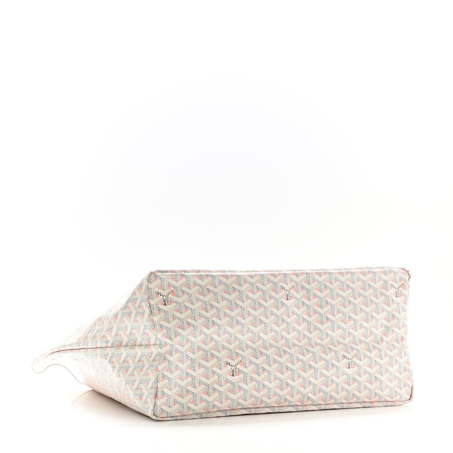 Goyardine Saint Louis Claire Voie GM White Pink