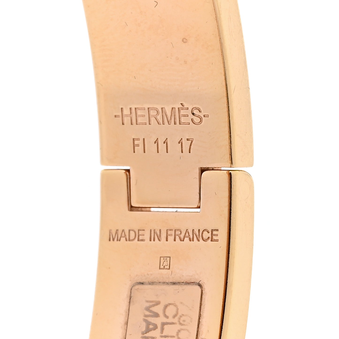 Enamel Narrow Clic Clac H Bracelet PM Makeup