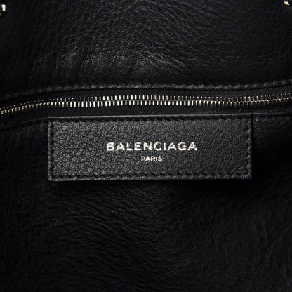 Balenciaga Supple Calfskin Papier A4 Zip Around Tote Black 8 of 10