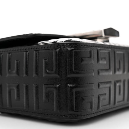 Givenchy Calfskin 4G Embossed Small Crossbody Black 8 of 9