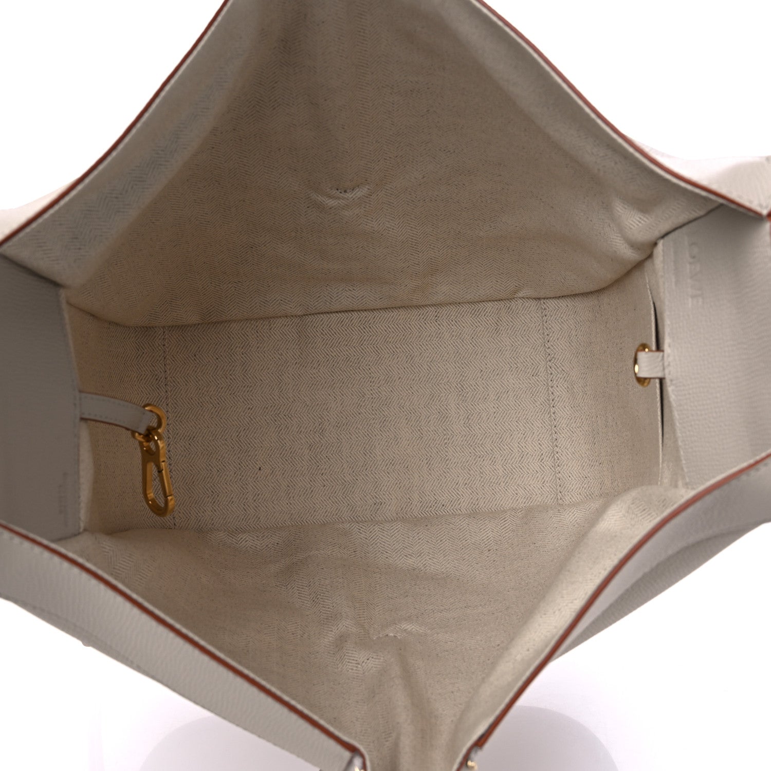 Loewe Grained Calfskin Small Hammock Shoulder Bag Light Ghost 5 of 9