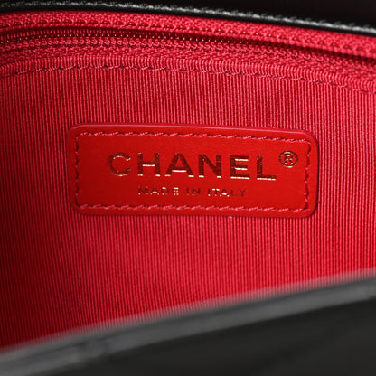 Chanel Calfskin Quilted Small Enchained Flap Black 6 of 11