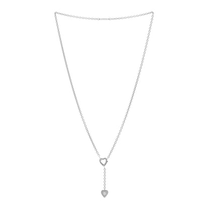Cartier 18K White Gold Diamond Mon Amour Lariat Necklace 2 of 4
