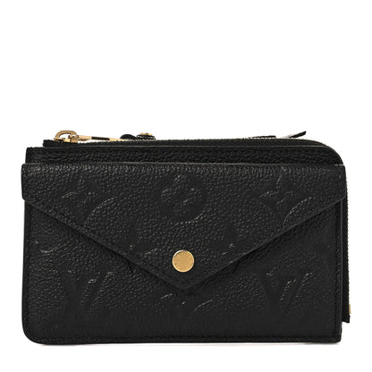 Louis Vuitton Empreinte Recto Verso Card Holder Black 1 of 8