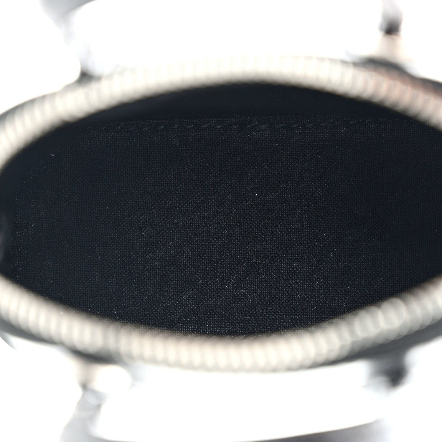 Balenciaga Shiny Calfskin Logo Crocodile Embossed Mini Ville Top Handle Bag Black 5 of 11