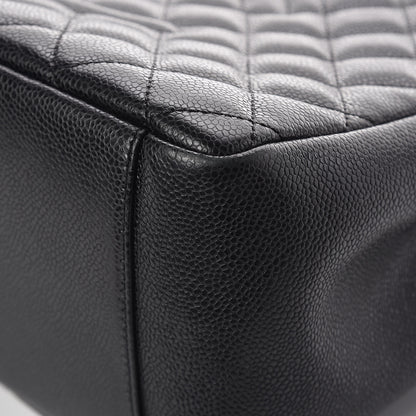 Chanel Caviar Quilted Grand Shopping Tote GST Black 10 of 13