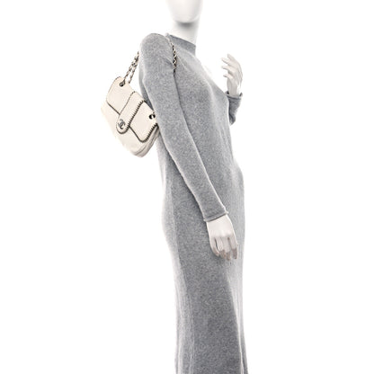 Chanel Lambskin Medium Madison Flap White 2 of 11