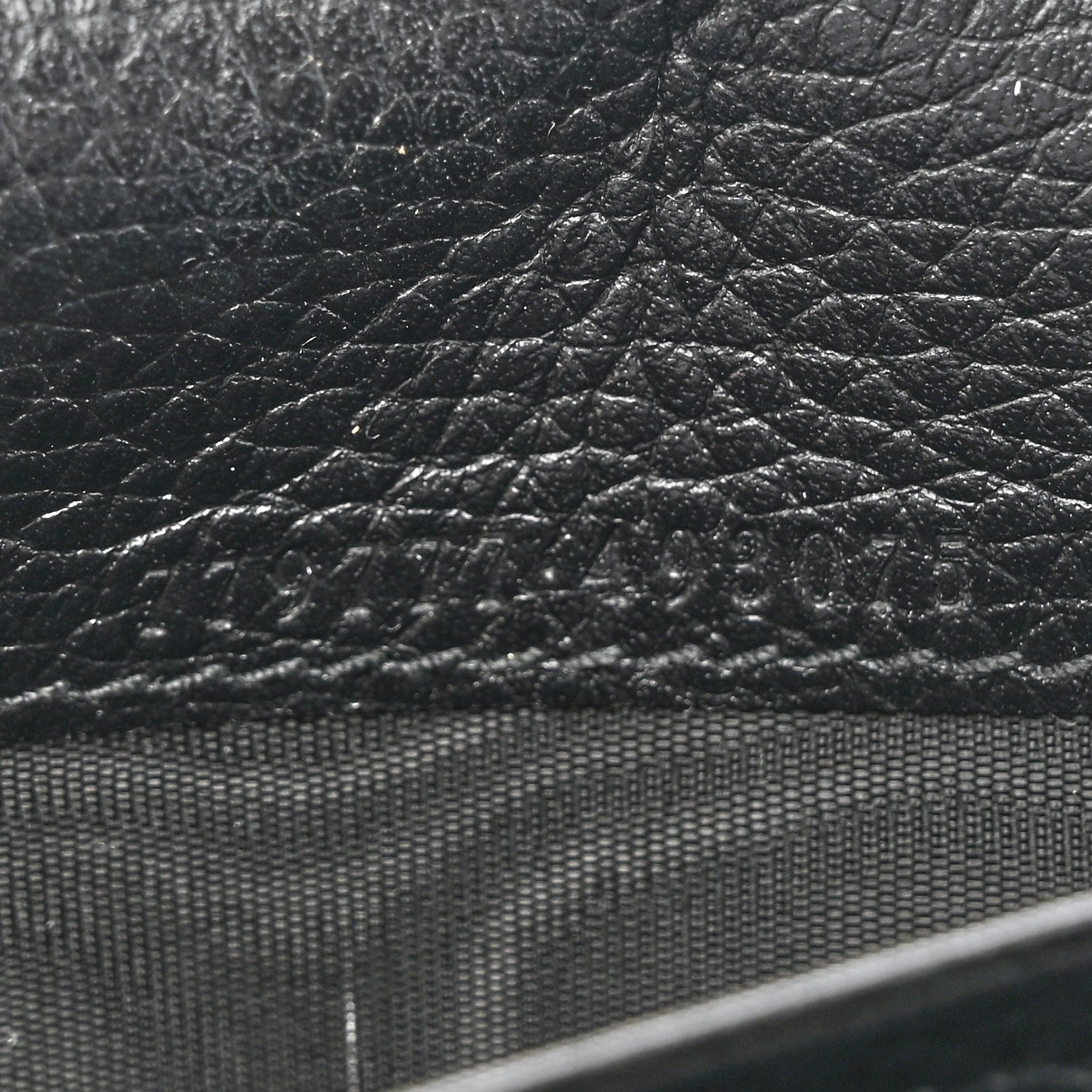 Gucci Calfskin GG Marmont Chain Wallet Bag Black 8 of 13