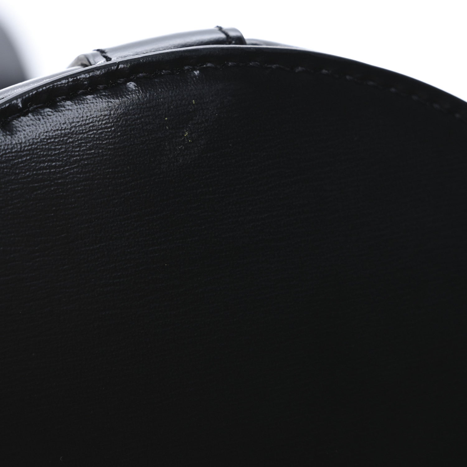 Celine Shiny Calfskin Triomphe Bucket Bag Black 12 of 12