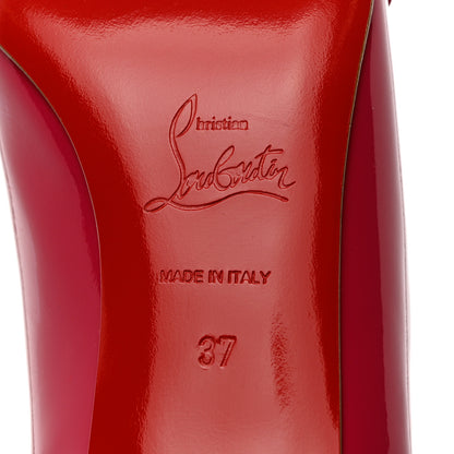 Christian Louboutin Patent Bibababy Flats 37 Rosa 7 of 11