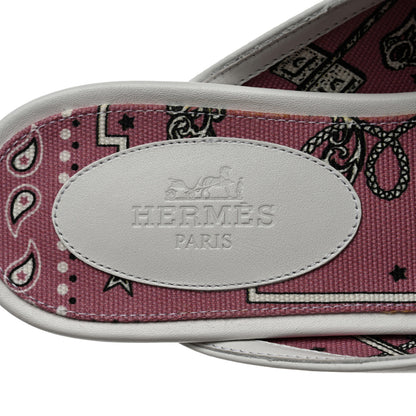 Hermes Calfskin Oz Mules 36 White 7 of 8