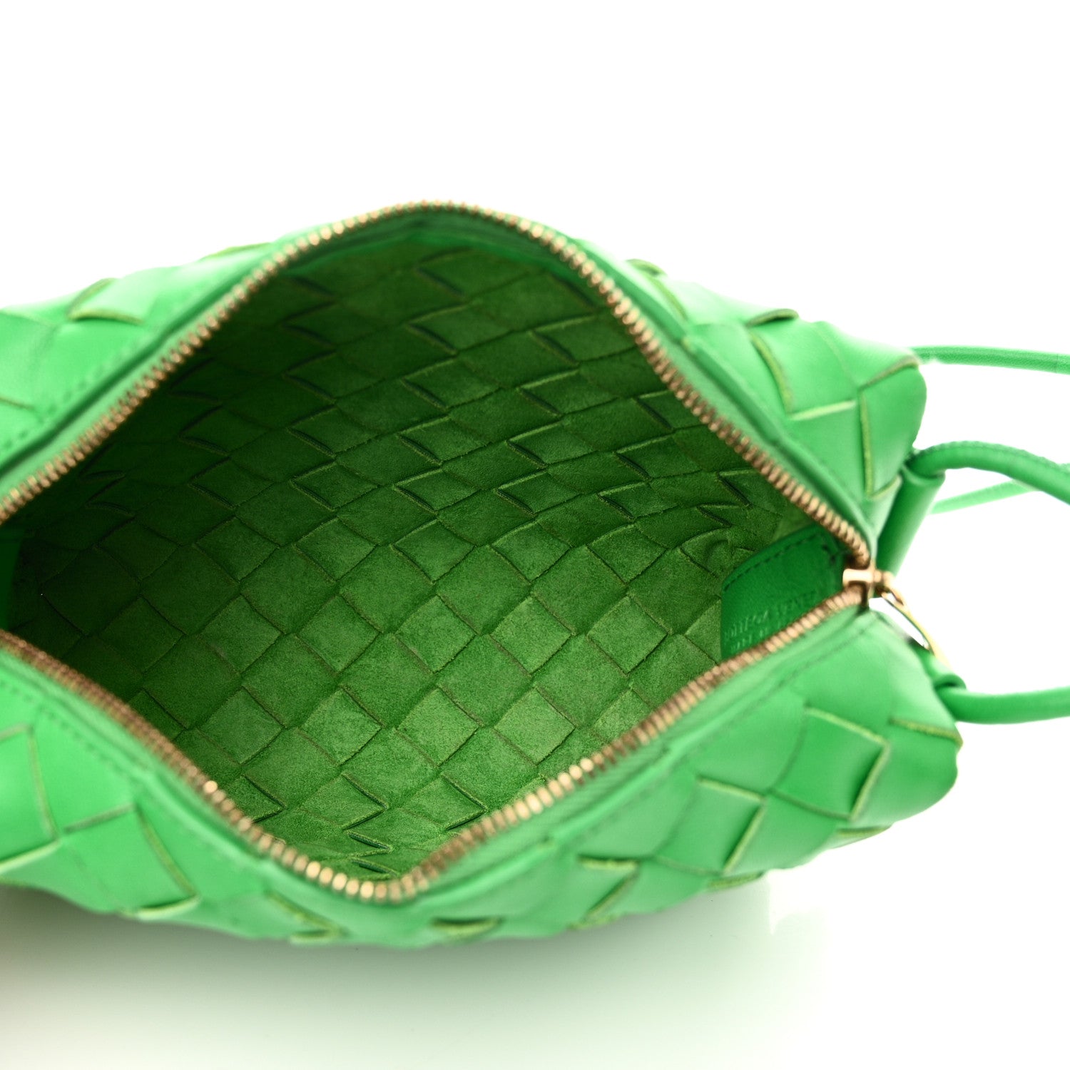 Bottega Veneta Nappa Intrecciato Mini Loop Camera Bag Parakeet 5 of 9