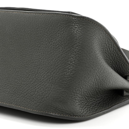 Hermes Taurillon Clemence Eclat Jypsiere 28 Etain Etoupe 8 of 11