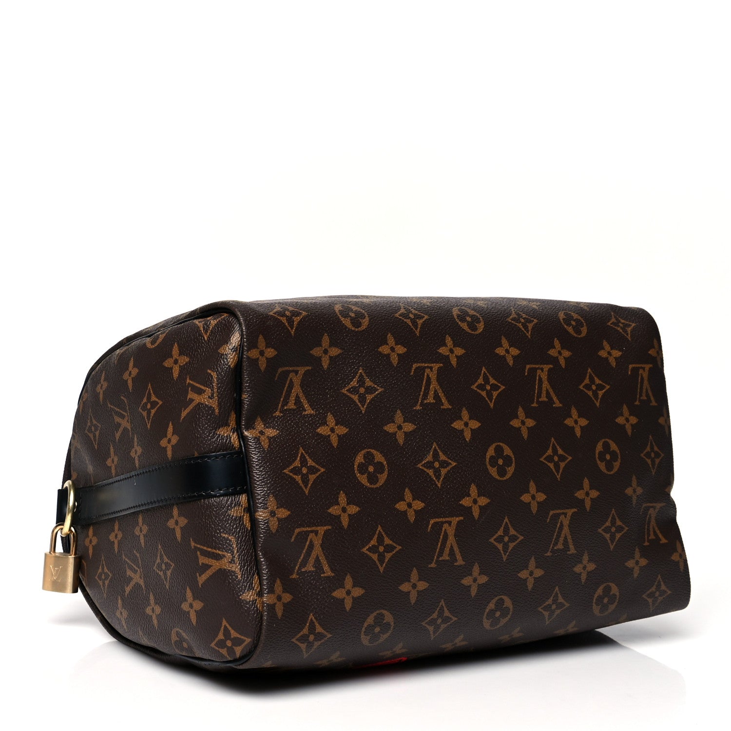 Louis Vuitton Monogram My World Tour Speedy Bandouliere 30 Black 3 of 9