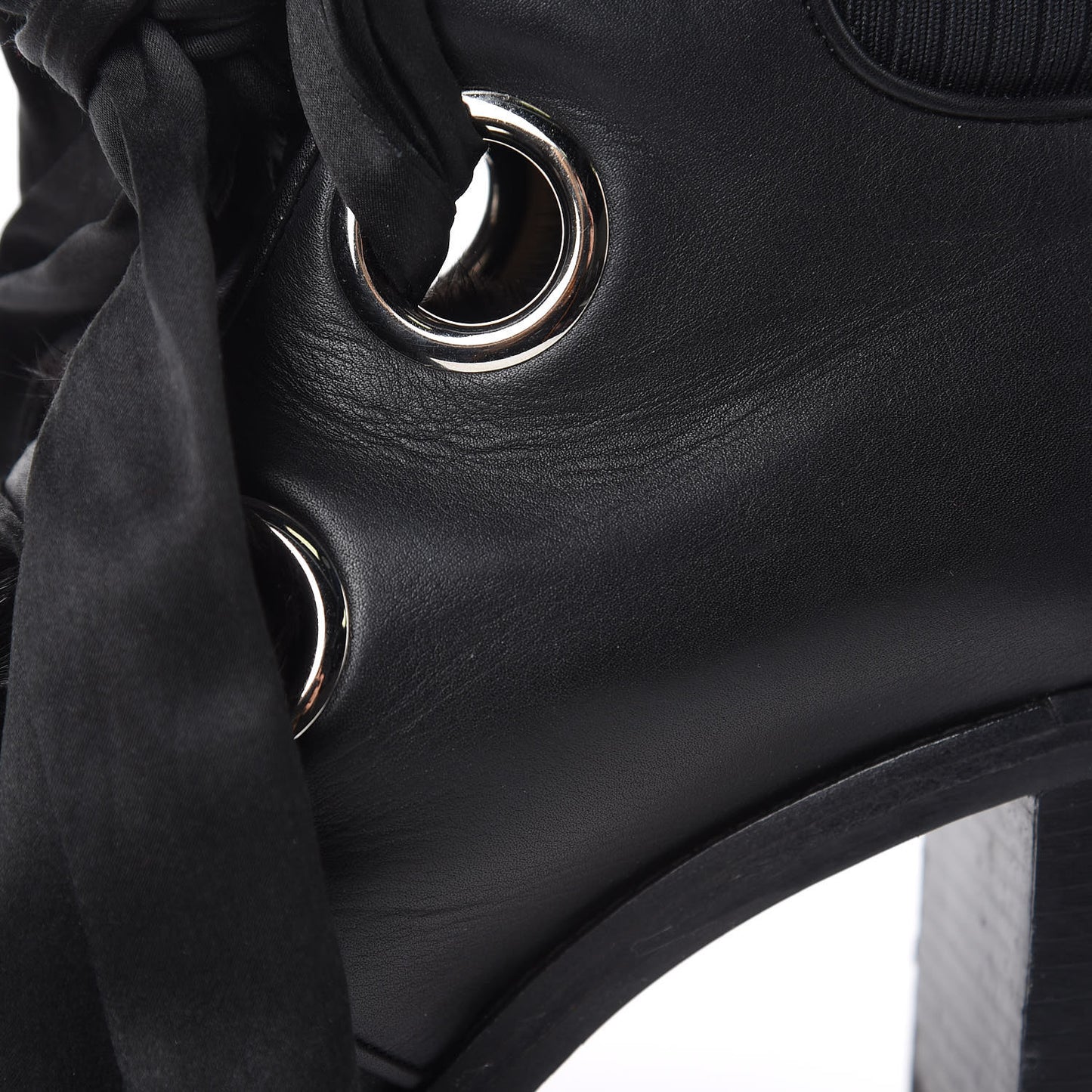 Calfskin Mink Jenny From the Alps 70 Ankle Boots 37 Black