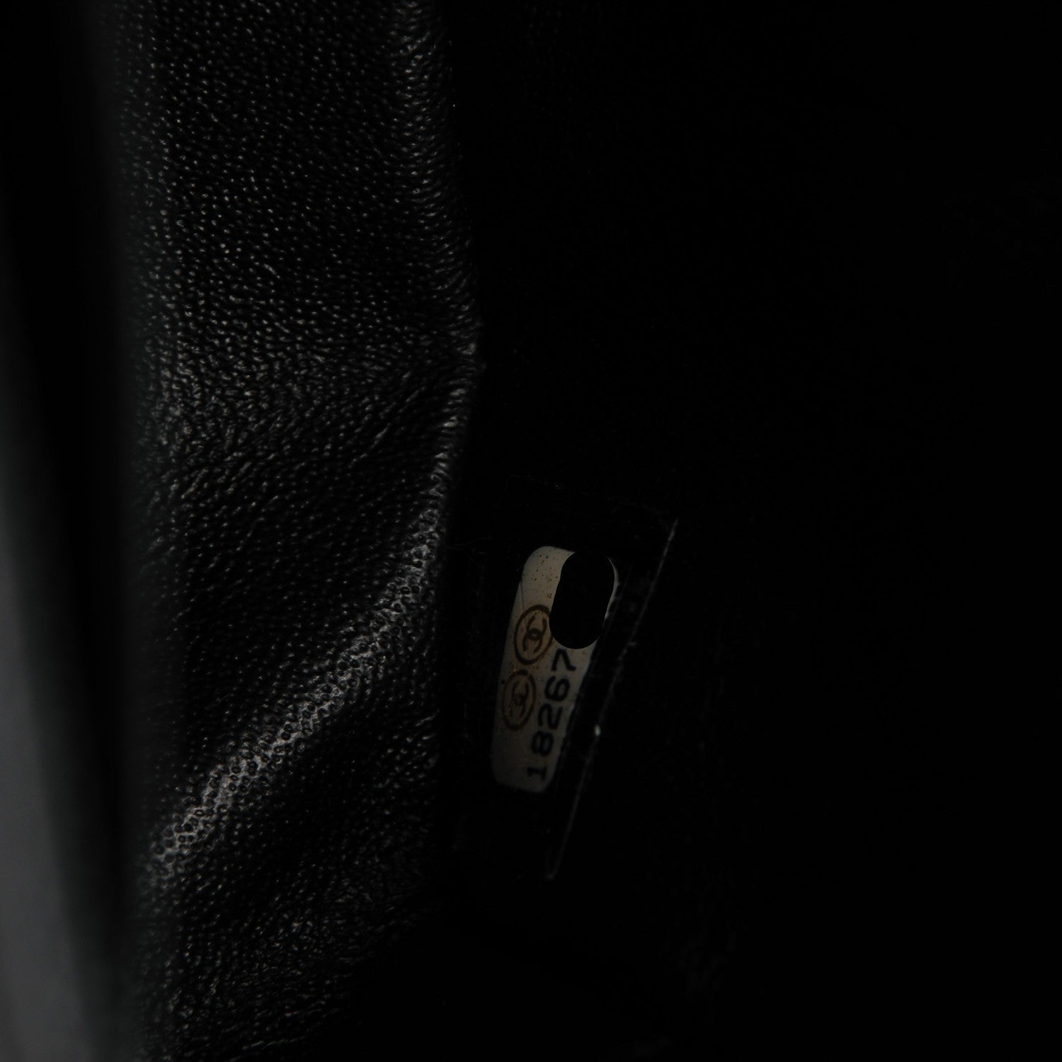 Chanel Lambskin Quilted Mini Square Flap Black 9 of 9