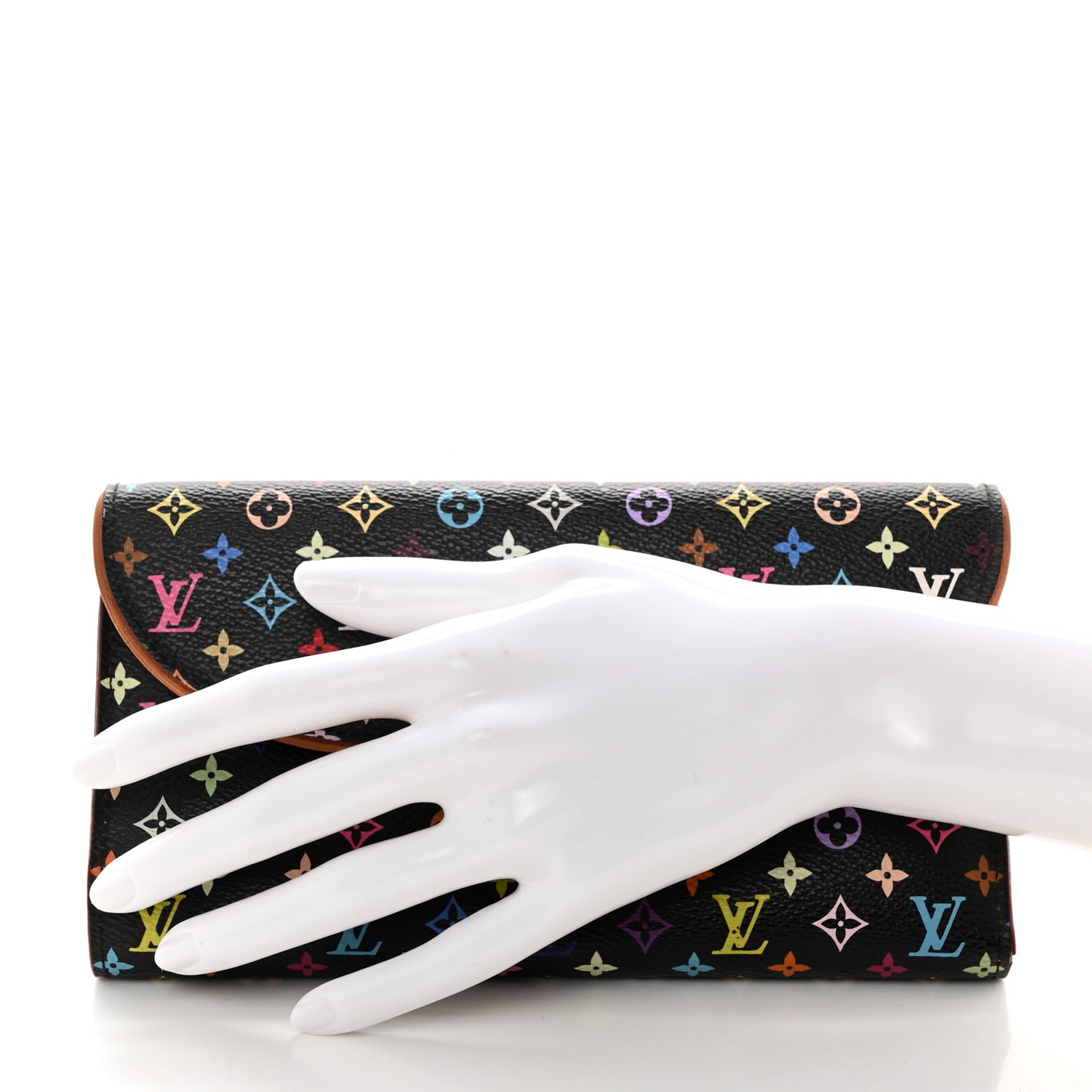 Monogram Multicolor Eugenie Wallet Black Grenade