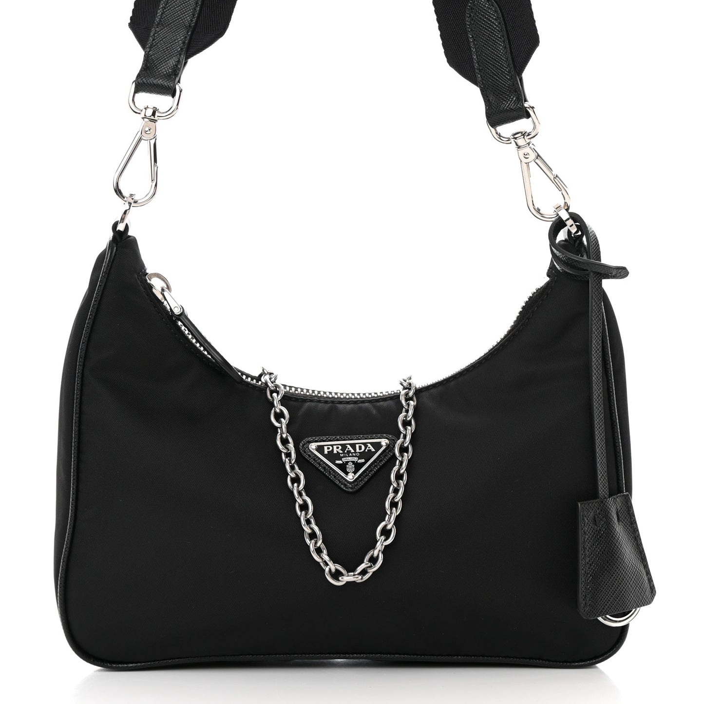 Nylon Re-Edition 2005 Shoulder Bag Black