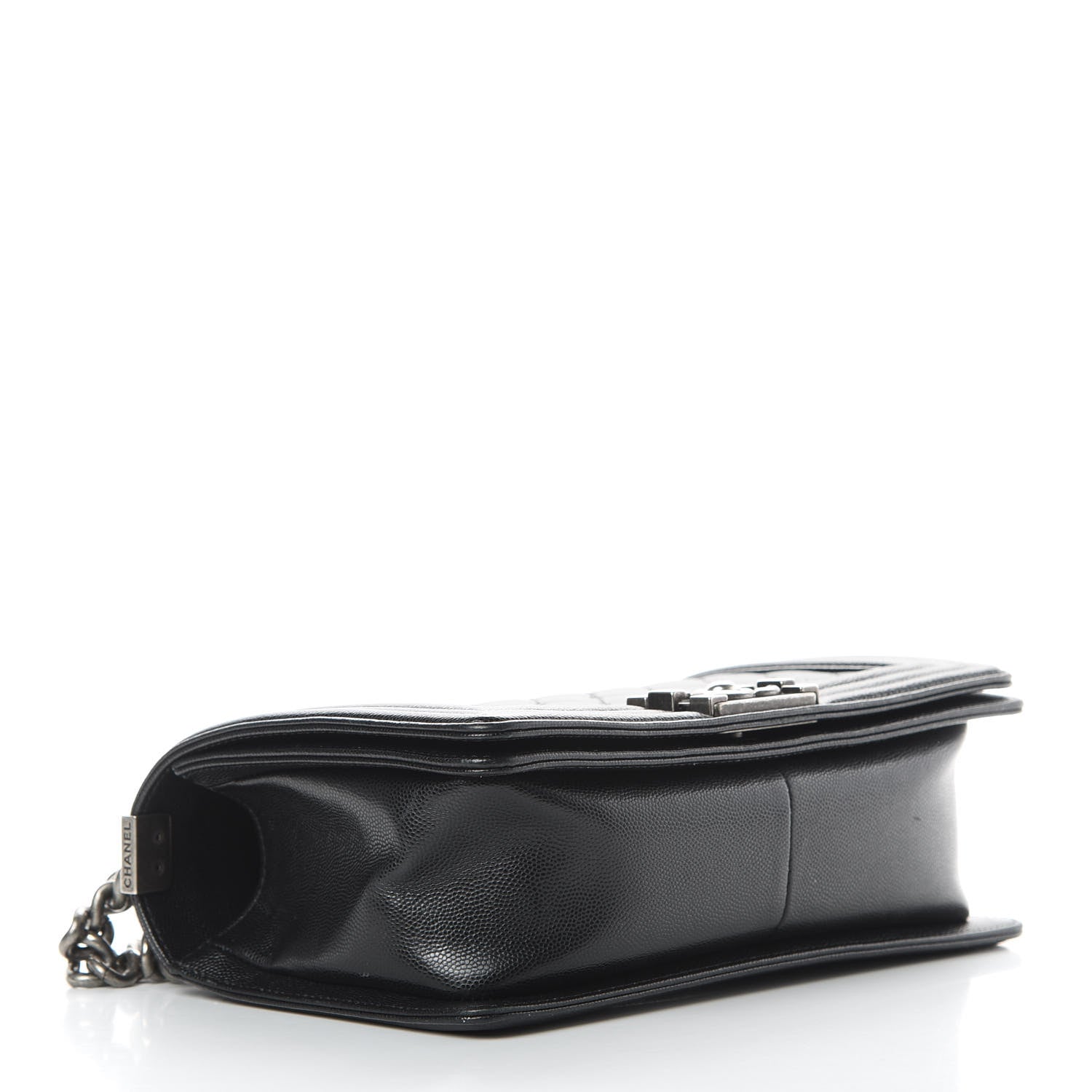 Chanel Caviar Quilted Medium Boy Flap Black 4 of 14
