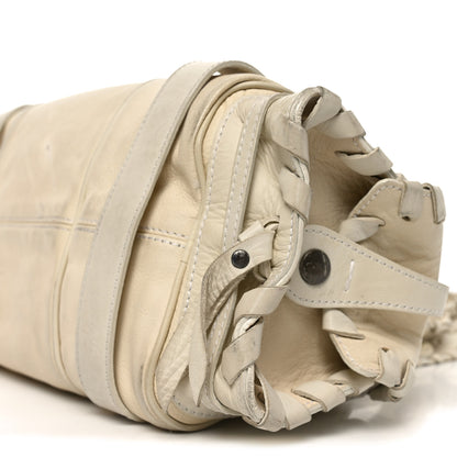 Chloe Calfskin Silverado Shoulder Bag Ivory 9 of 9