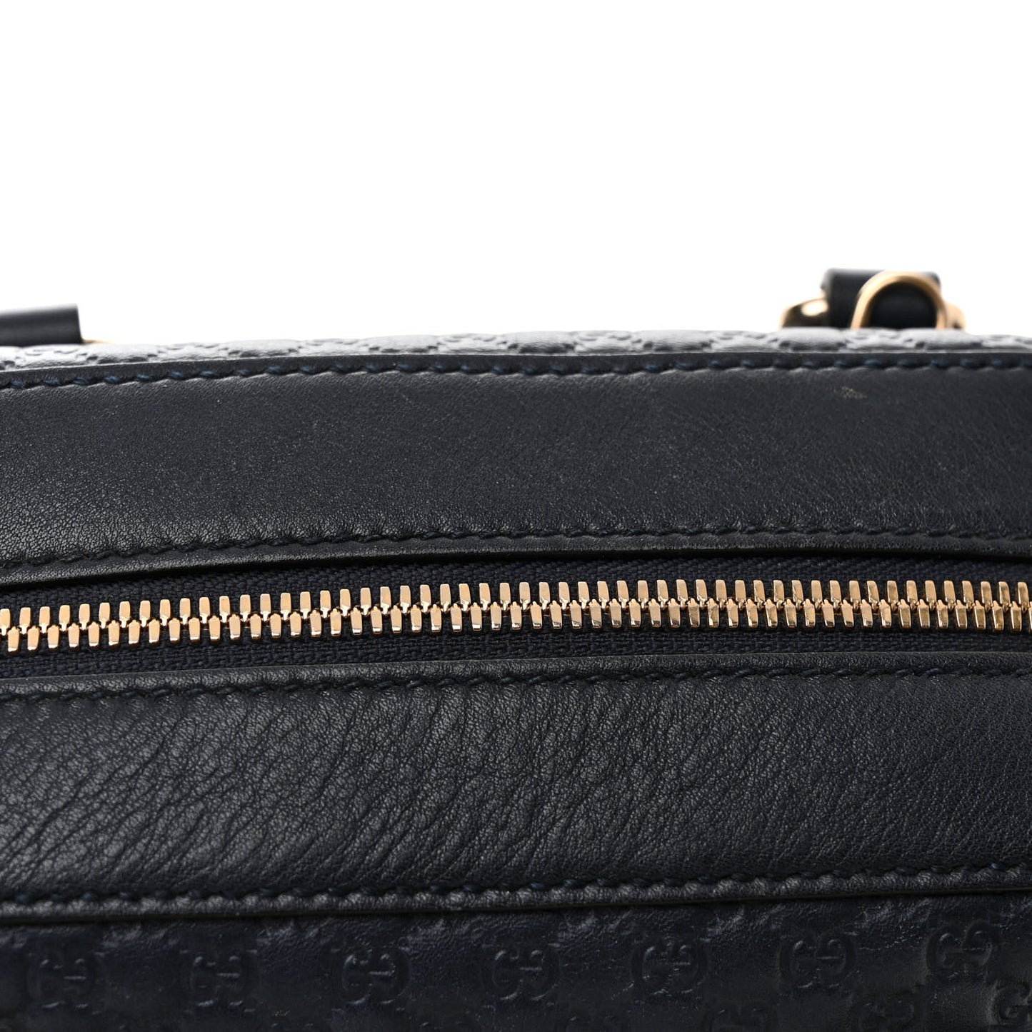 Soft Microguccissima Small Crossbody Bag Blue