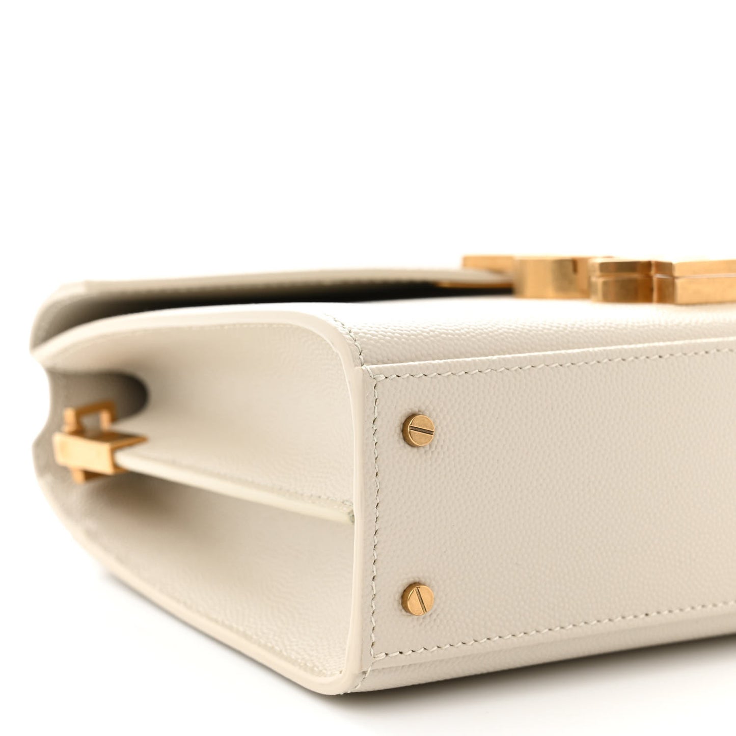 Grain de Poudre Mini Classic Monogram Cassandra Top Handle Crema Soft