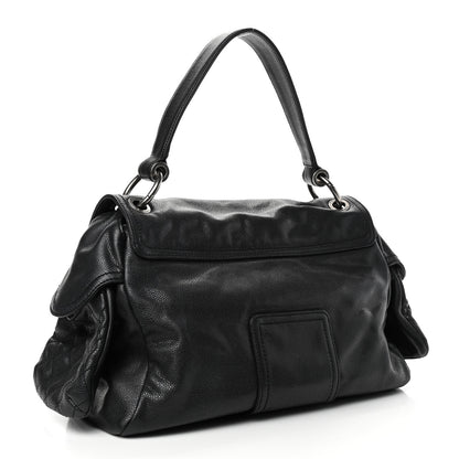 Chanel Caviar Quilted Mademoiselle Satchel Black 2 of 4