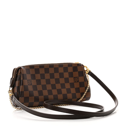 Louis Vuitton Damier Ebene Eva Clutch 3 of 10