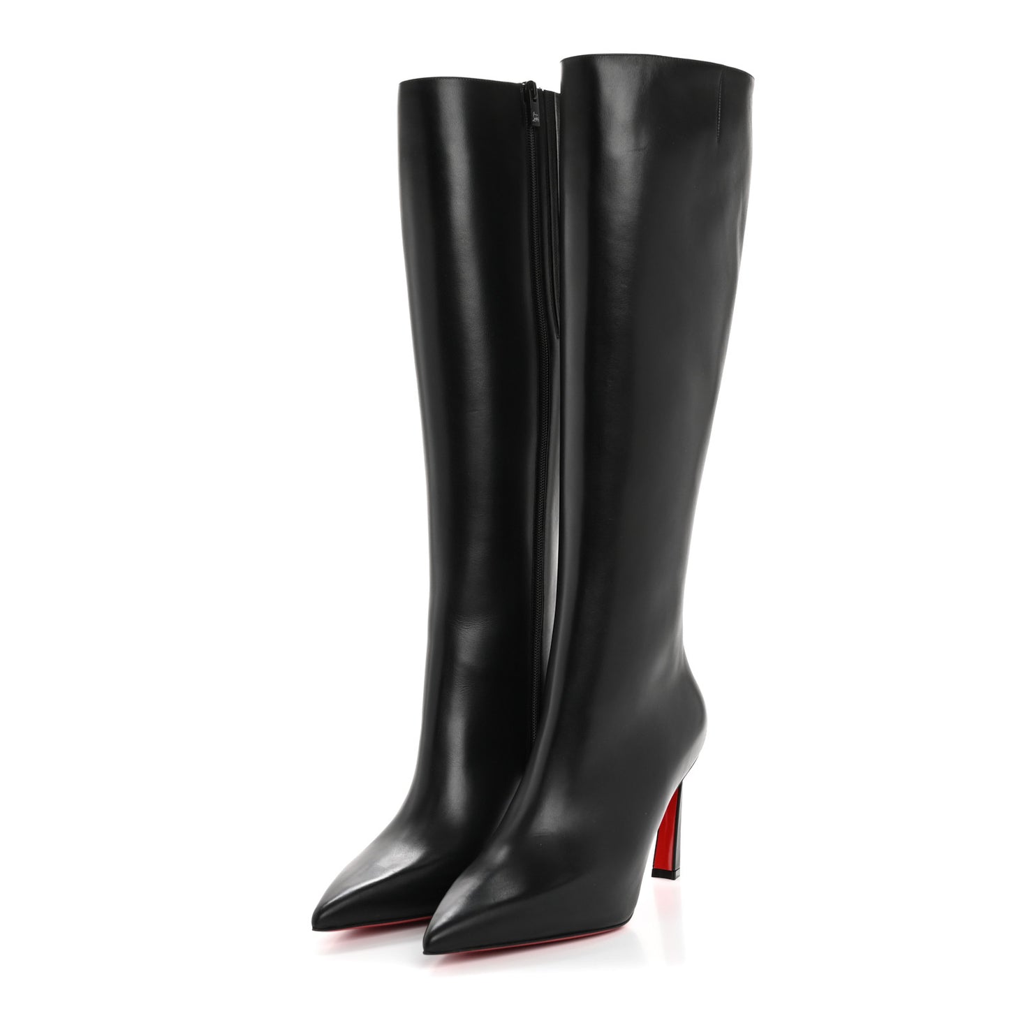 Calfskin Condora Botta 85 Knee Boots 40 Black