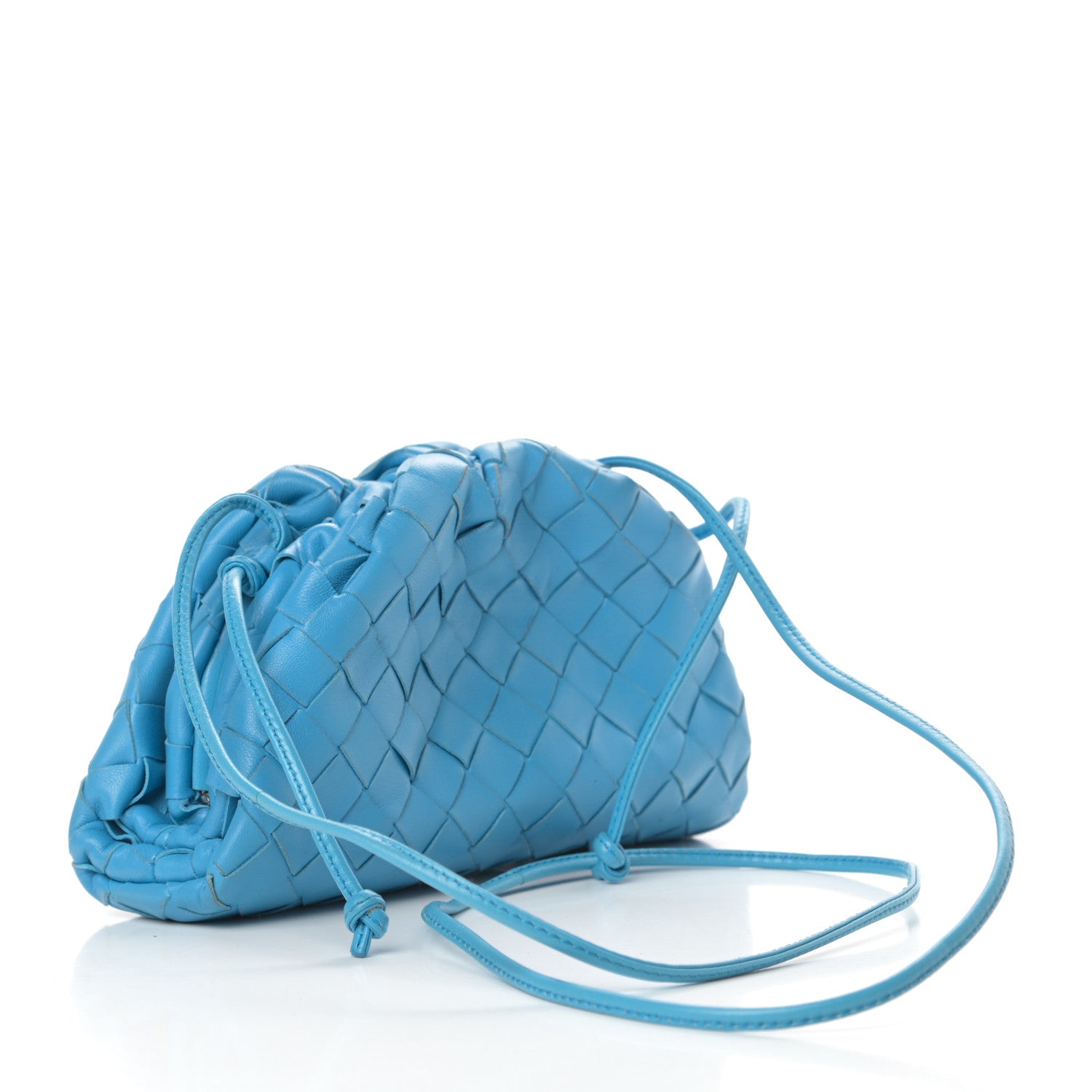 Bottega Veneta Nappa Intrecciato The Mini Pouch Swimming Pool 3 of 14