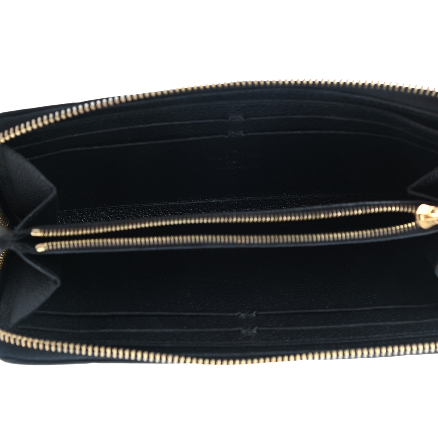 Louis Vuitton Empreinte Clemence Wallet Black 5 of 11