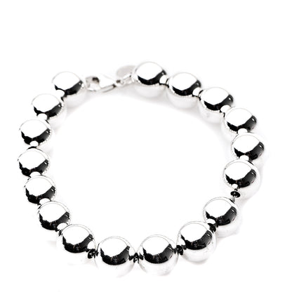 Tiffany Sterling Silver 10mm HardWear Ball Bracelet 1 of 4