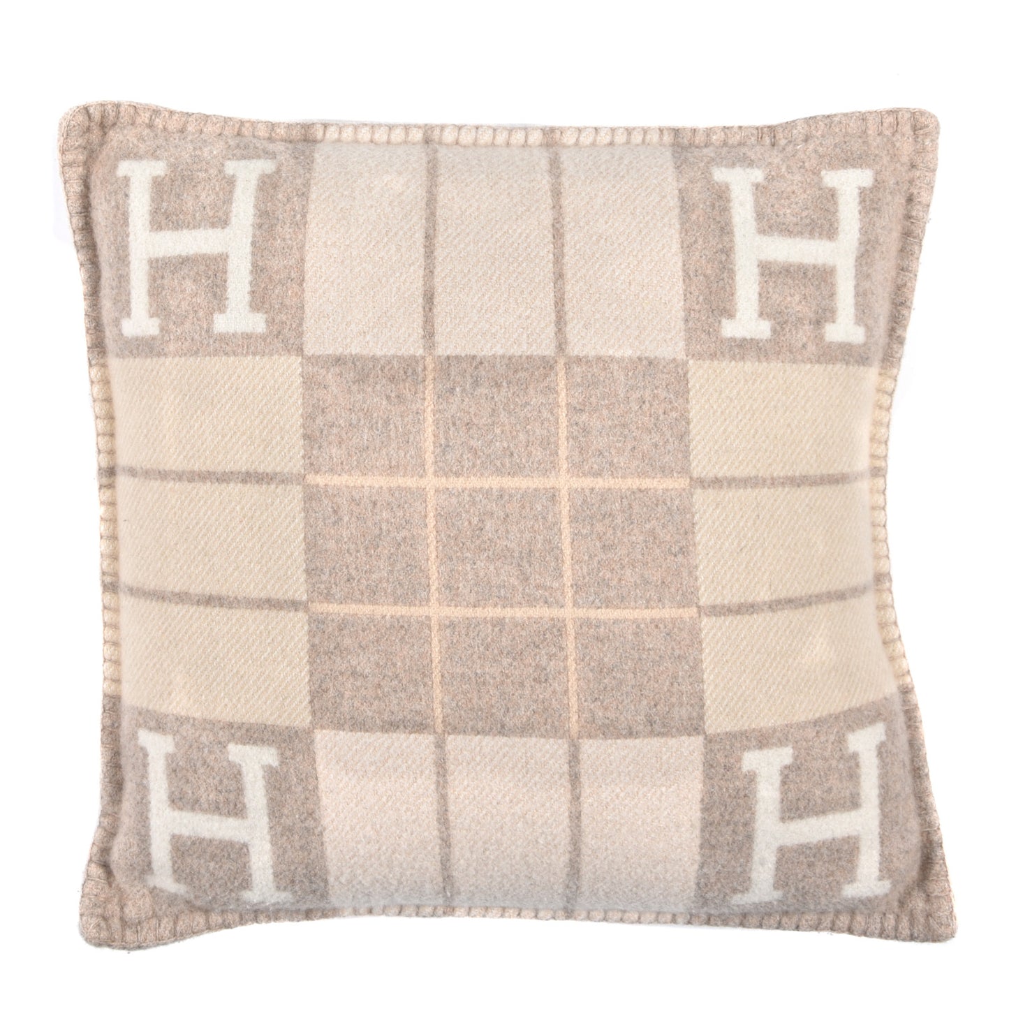 Wool Cashmere Avalon III Pillow PM Coco Camomille