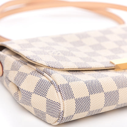 Louis Vuitton Damier Azur Favorite MM 7 of 9
