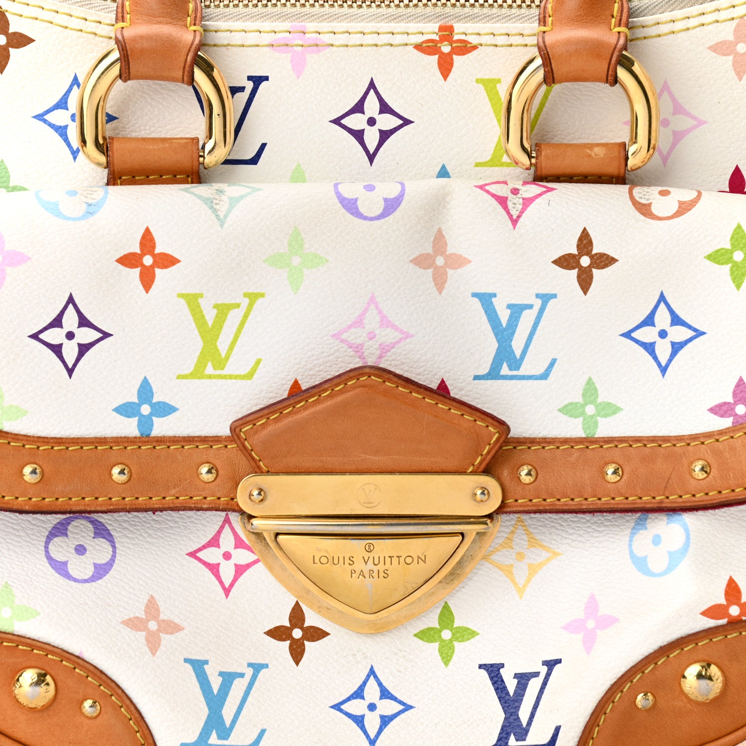 Louis Vuitton Monogram Multicolor Rita White 6 of 11