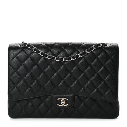 Chanel Caviar Quilted Maxi Single Flap Black 1 of 4