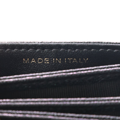 Chanel Iridescent Caviar Quilted Gusseted Card Holder Black 7 of 8