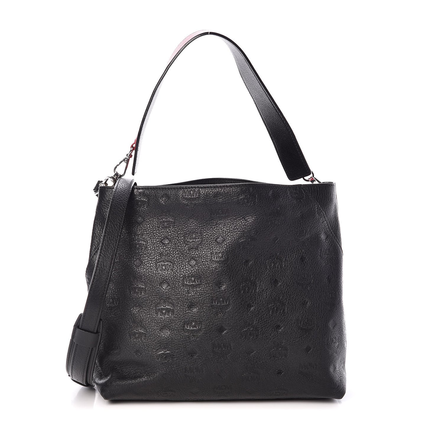 Calfskin Ottomar Monogram Medium Klara Hobo Black