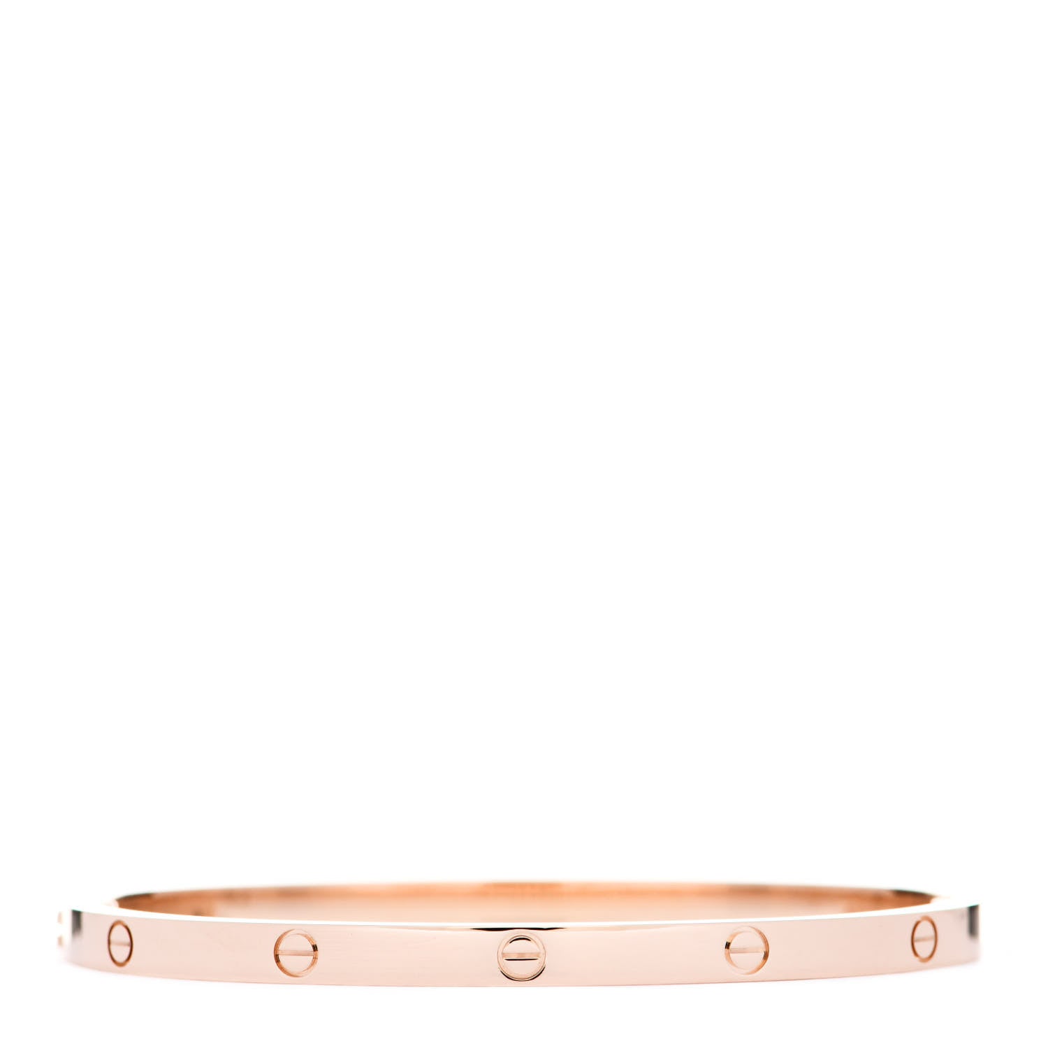 Cartier 18K Pink Gold Small LOVE Bracelet 16 2 of 5