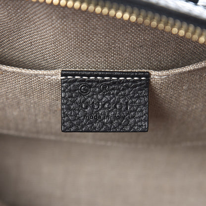 Gucci Dollar Calfskin Small GG Charm Dome Bag Black 7 of 7