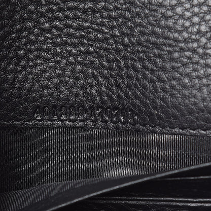 Gucci Calfskin GG Marmont Chain Wallet Black 9 of 9