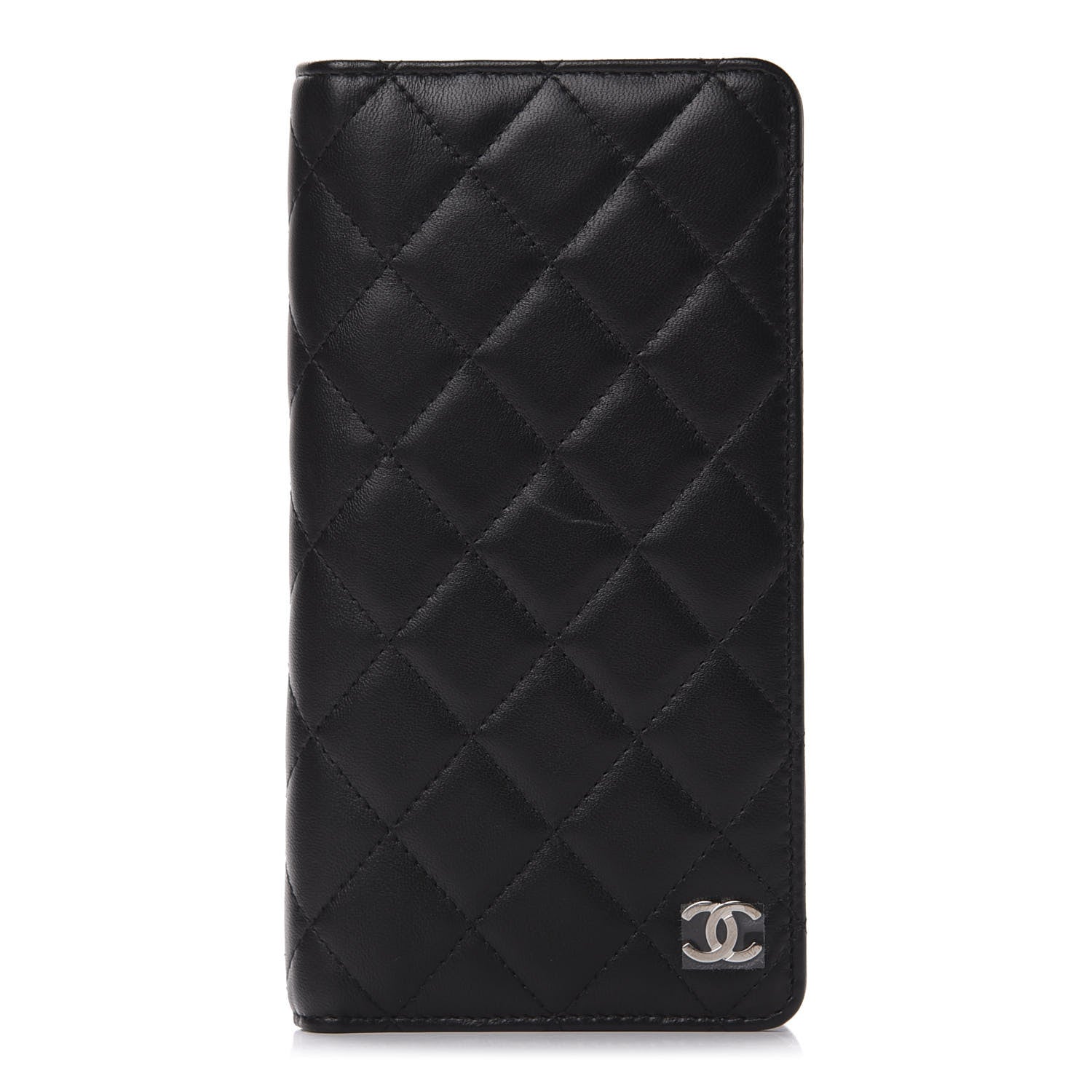Chanel Lambskin Quilted Medium Agenda Cover Black 1 of 6