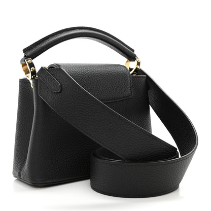 Louis Vuitton Taurillon Mini Capucines Black 3 of 7