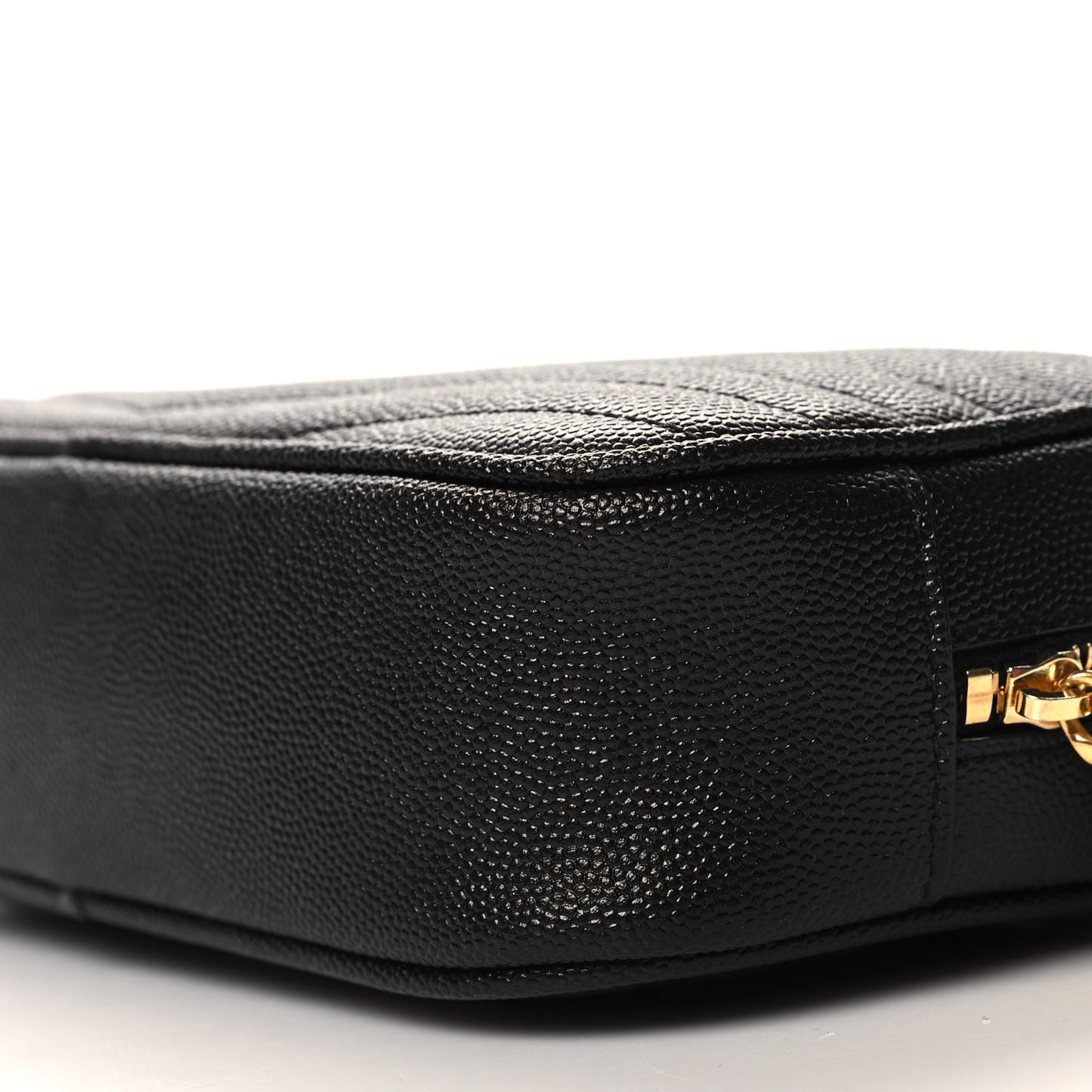 Grain De Poudre Matelasse Monogram Mini Lou Camera Bag Black