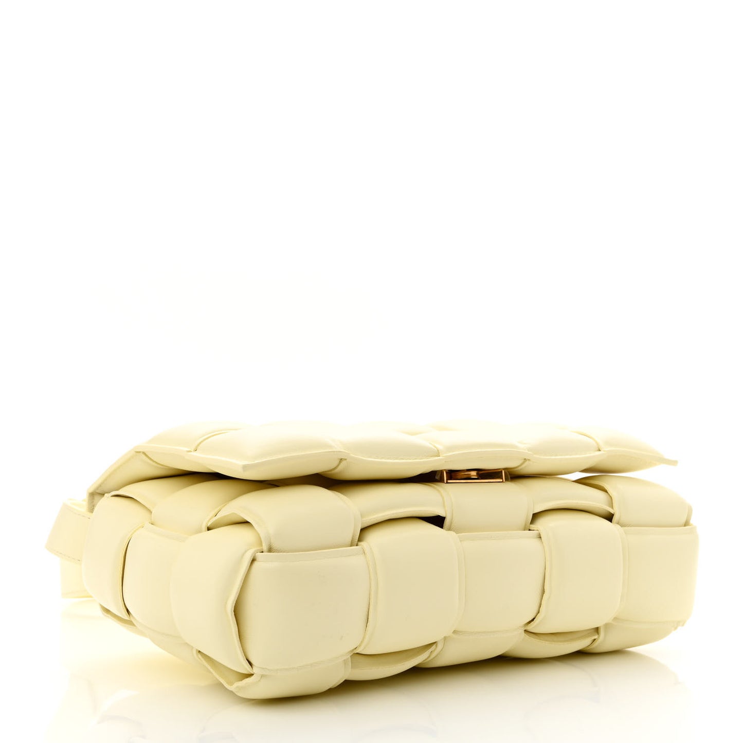 Nappa Maxi Intreccio Padded Cassette Crossbody Bag Zest