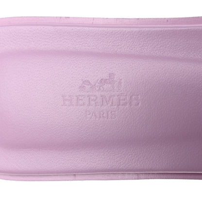Hermes Epsom Oran Sandals 40 Violet Amethyste 6 of 9