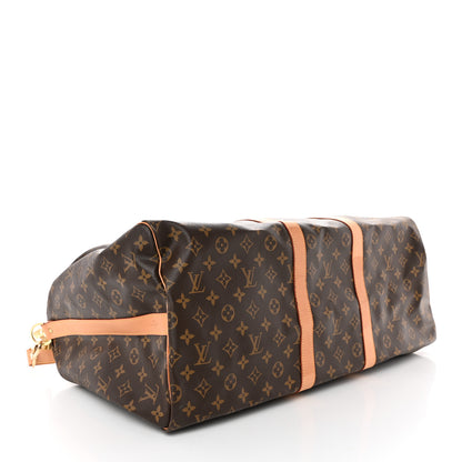 Louis Vuitton Monogram Keepall Bandouliere 55 3 of 14